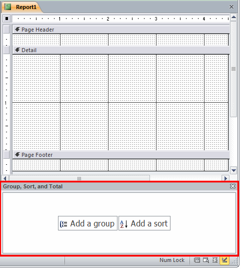Group, Sort, and Total