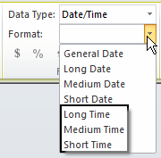 Time Formats