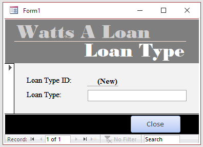 Watts' A Loan - Types of Loans