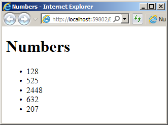 Numbers