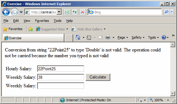 Exception Handling
