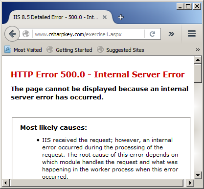 Error Handling