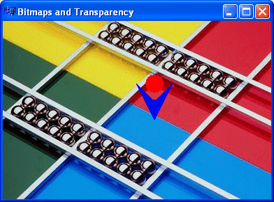 Transparent Flashing Bitmap