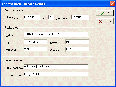 Address Book