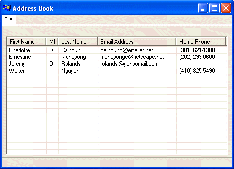 Address Book