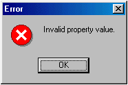 Error Message