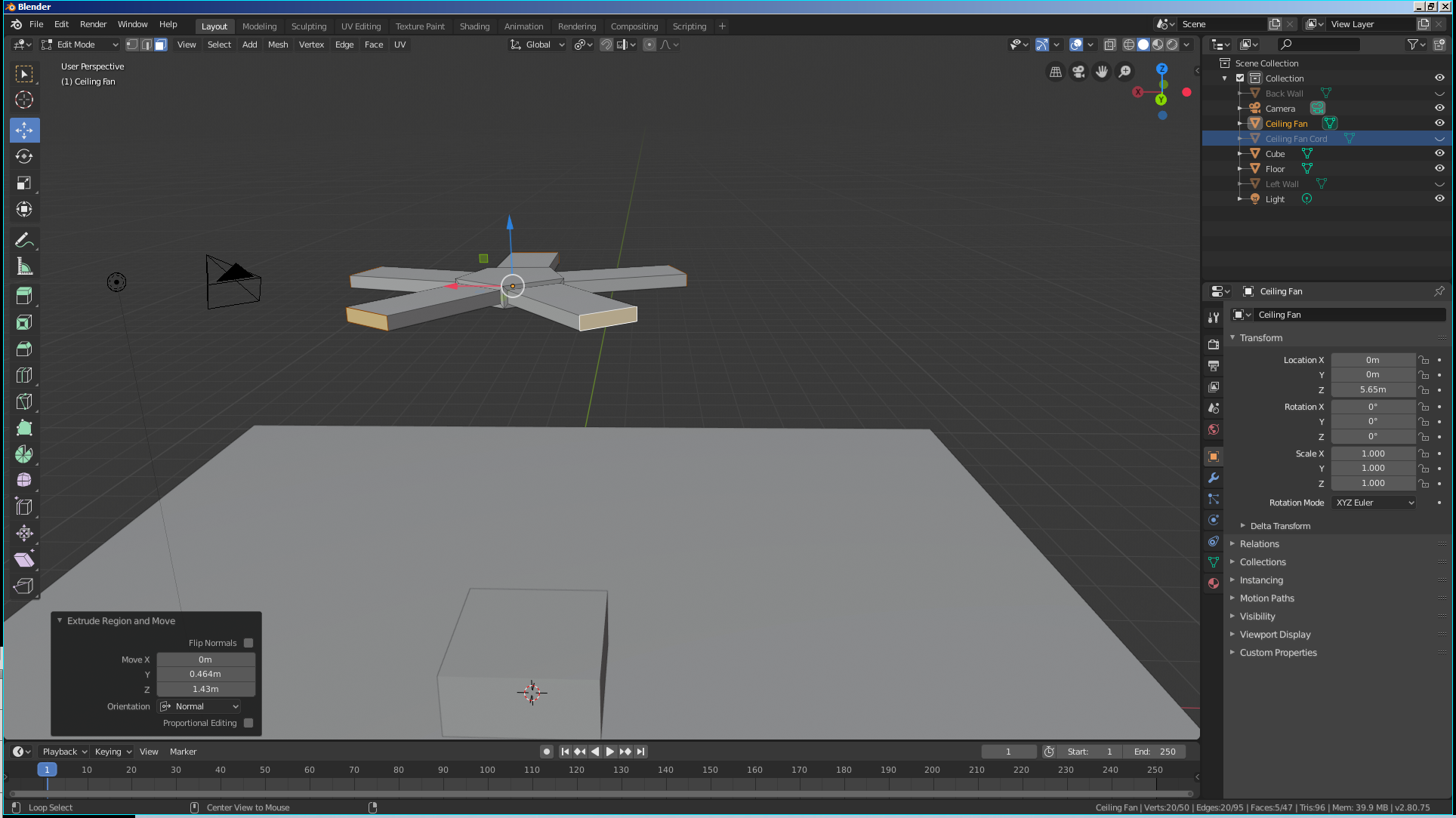 Modeling a Window