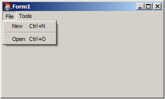Menu Separator