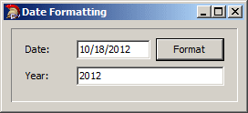 Date Formatting