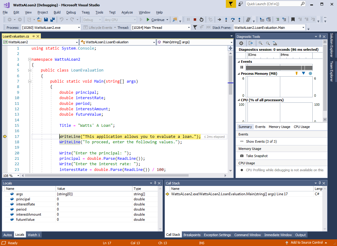 Debugging