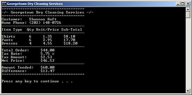 Lesson 45: Data Reading and Writing with the Console
