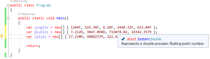 Creating an Anonymous Array