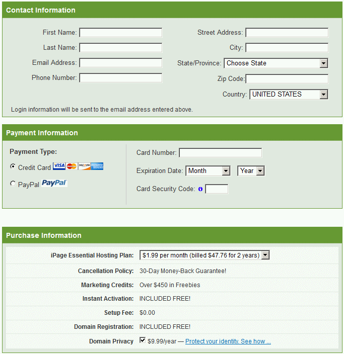 Creating an Account