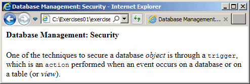 Defining a Term