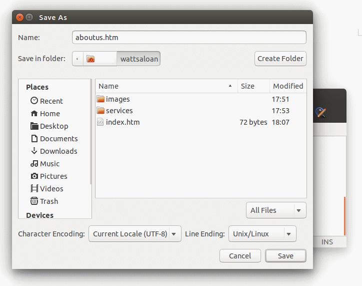 Creating a File