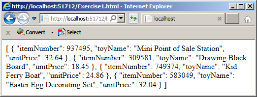 Opening a JSON File