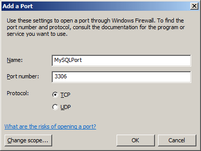 Add a Port