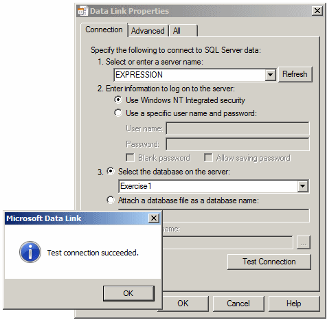Data Link Properties