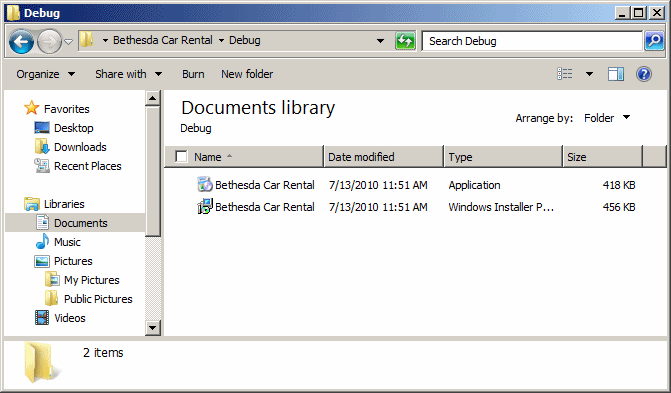 Setup Files