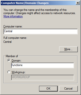 Computer Name/Domain Name