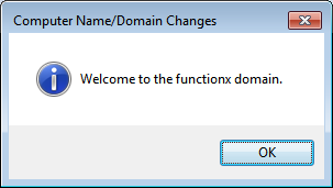 Computer Name/Domain Changes