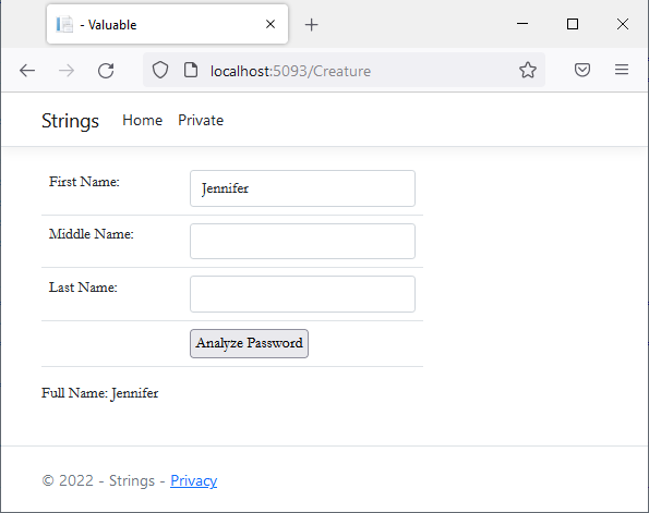 Concatenating Some Strings