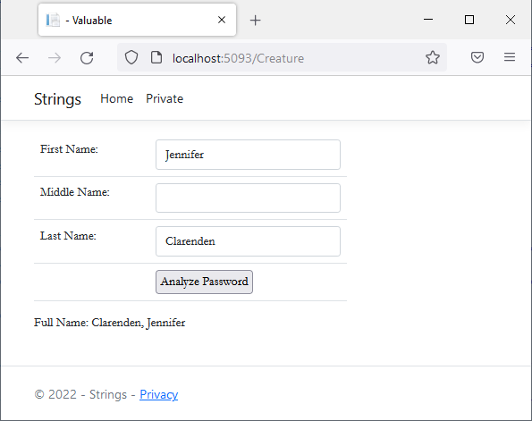 Concatenating Some Strings