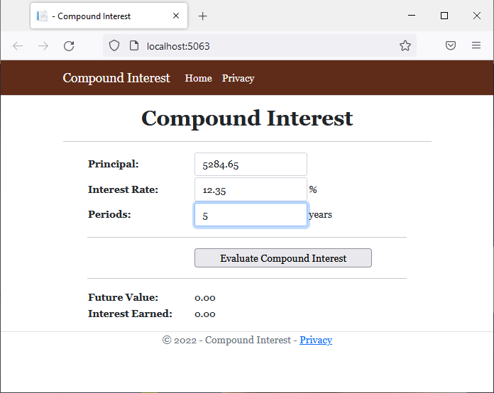 Compount Interest