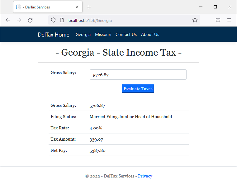 Techniques of Calculating Taxes