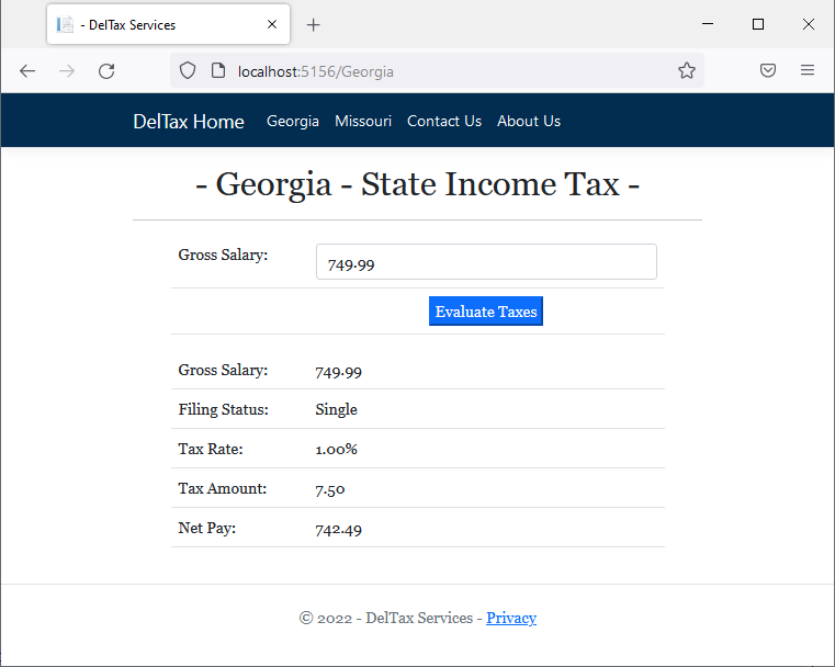Techniques of Calculating Taxes