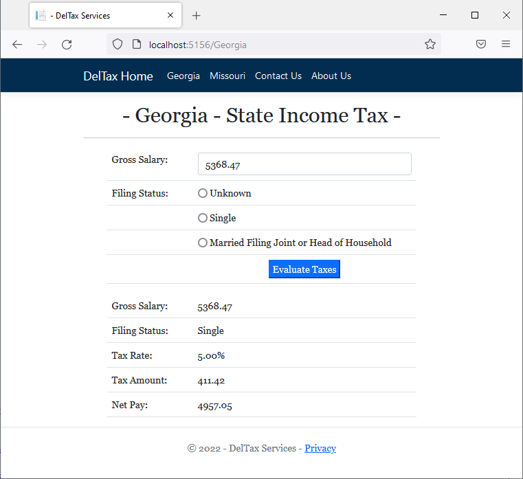 Techniques of Calculating Taxes