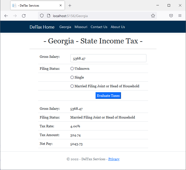 Techniques of Calculating Taxes
