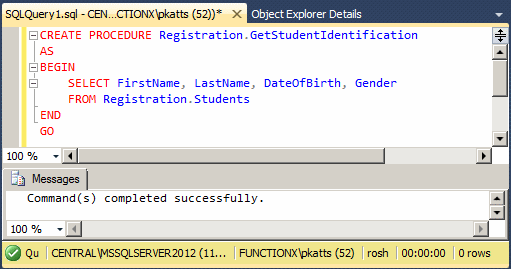 Stored Procedure