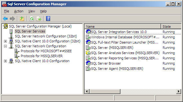 SQL Server Configuration Manager
