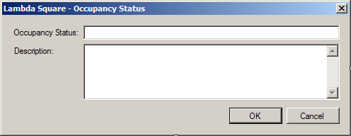 Lambda Square - Occupancy Status