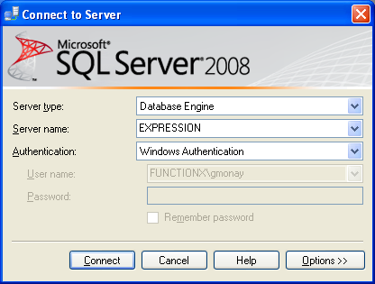 Browse for Server