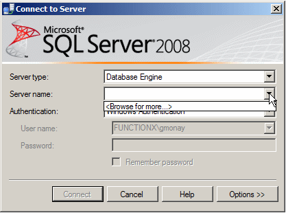 Connect to Server