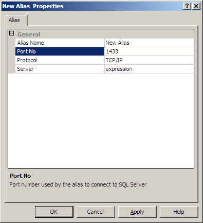 New Alias Properties