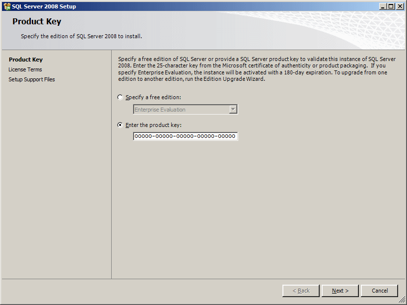 Product Key
