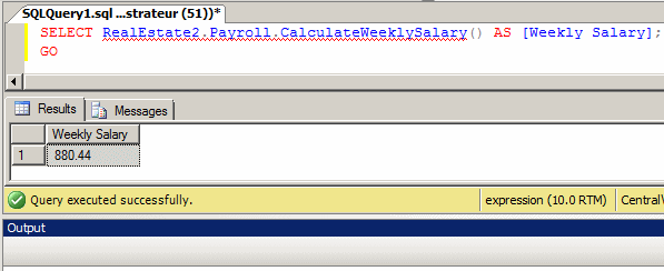 Calling a Function