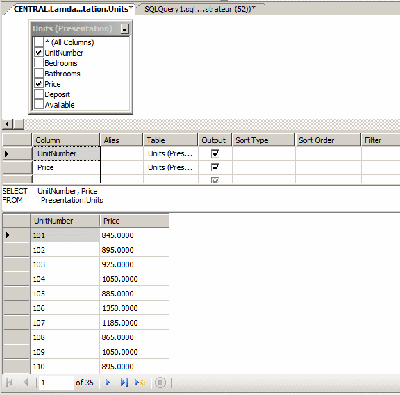 Selecting Many Fields