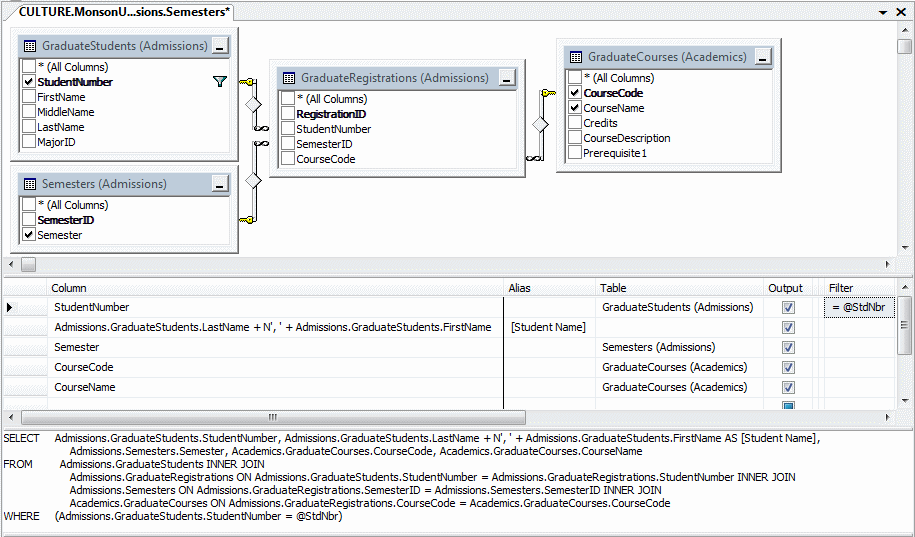 Parameterized Queries
