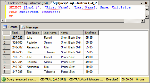Selecting Fields From Different Tables