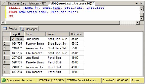 Selecting Fields From Different Tables