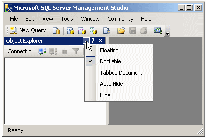 Object Explorer