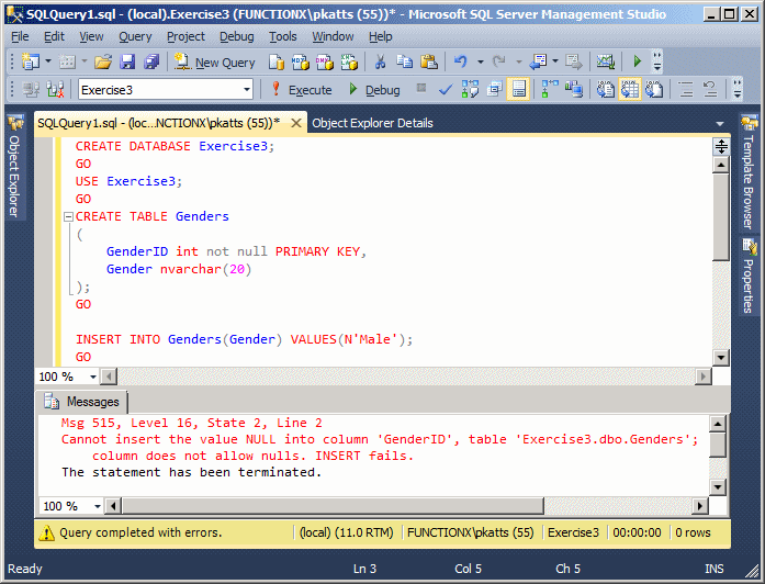 Records, Data Entry, and the Primary Key