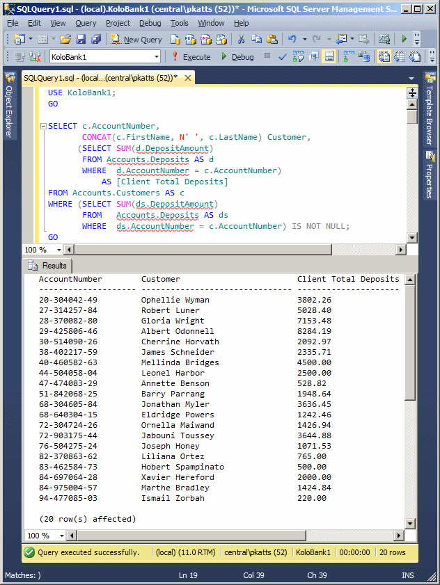 Introducing Subqueries