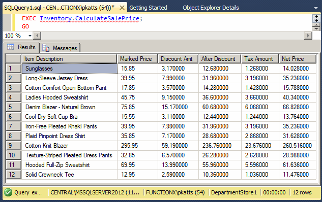 Stored Procedure