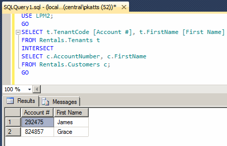 Finding Records Exceptions