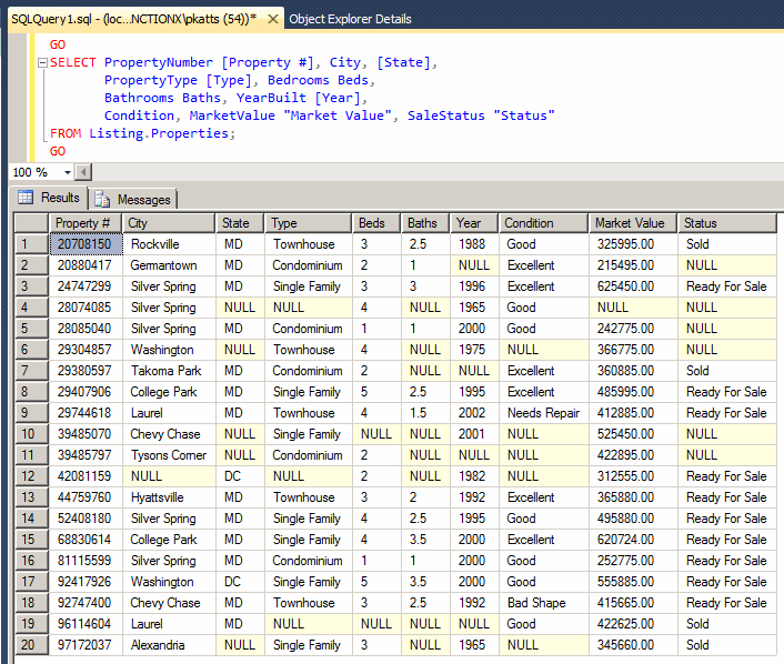 Dealing With NULL Foreign Values